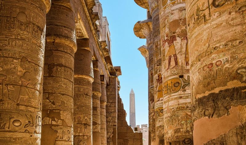 Hatshepsut Obelisk in Karnak Temple